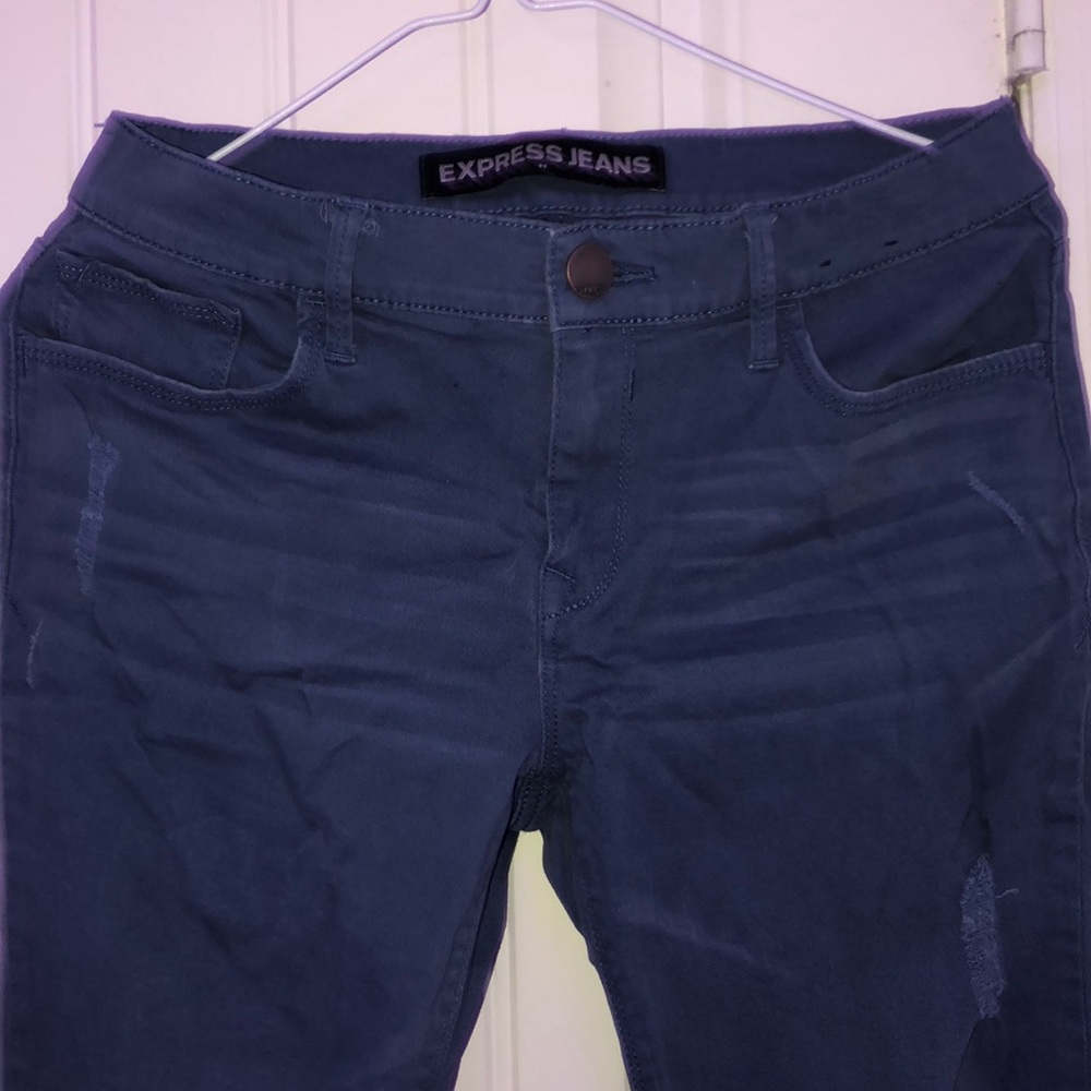 dark blue-ish jeans